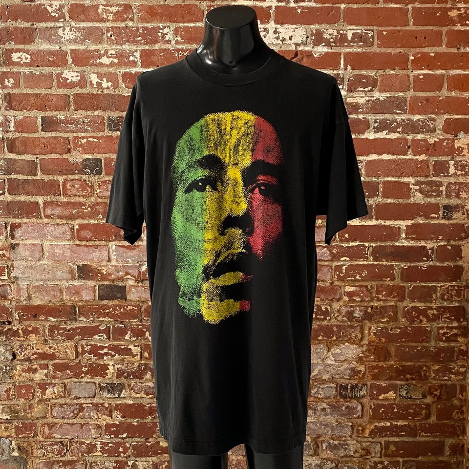 90s Bob Marley Emancipate Yourself From Mental Slavery T Shirt
