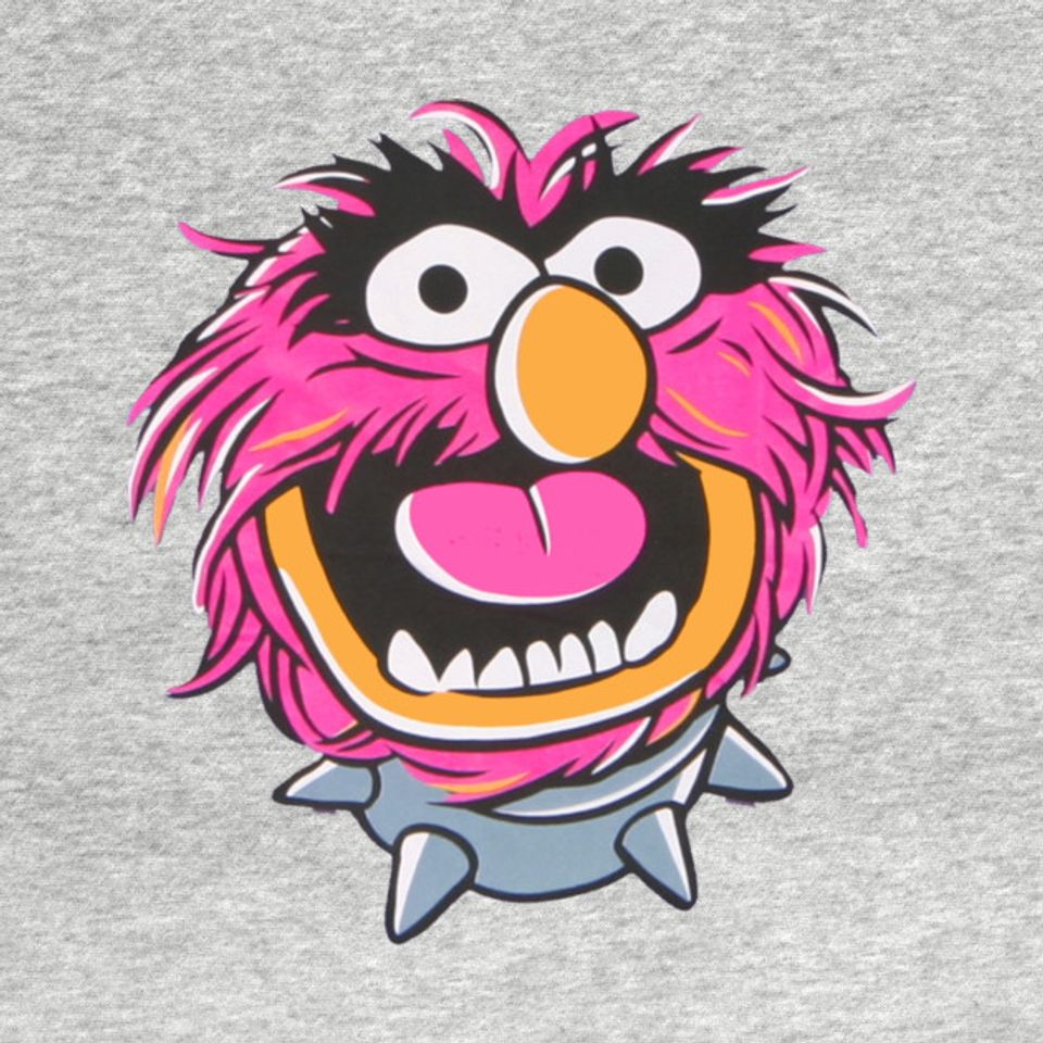 Muppets Animal Head Baseball Tee