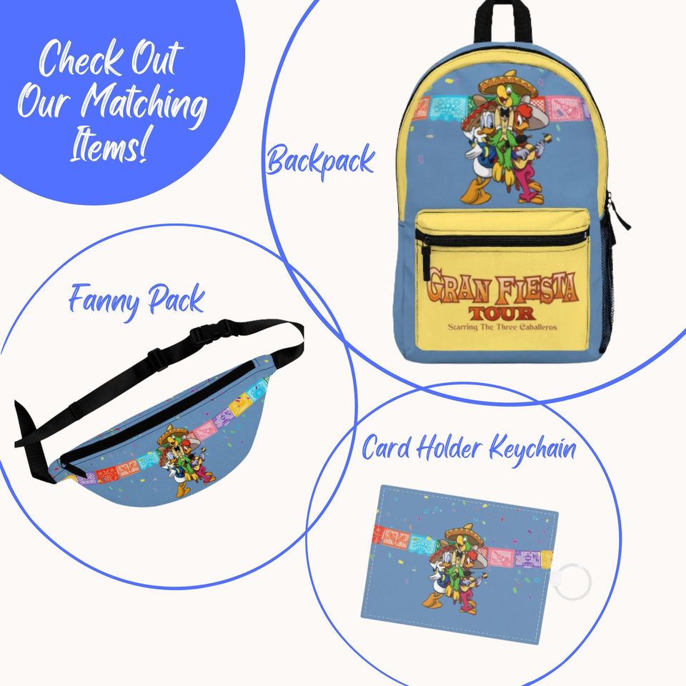 Three Caballeros Backpack