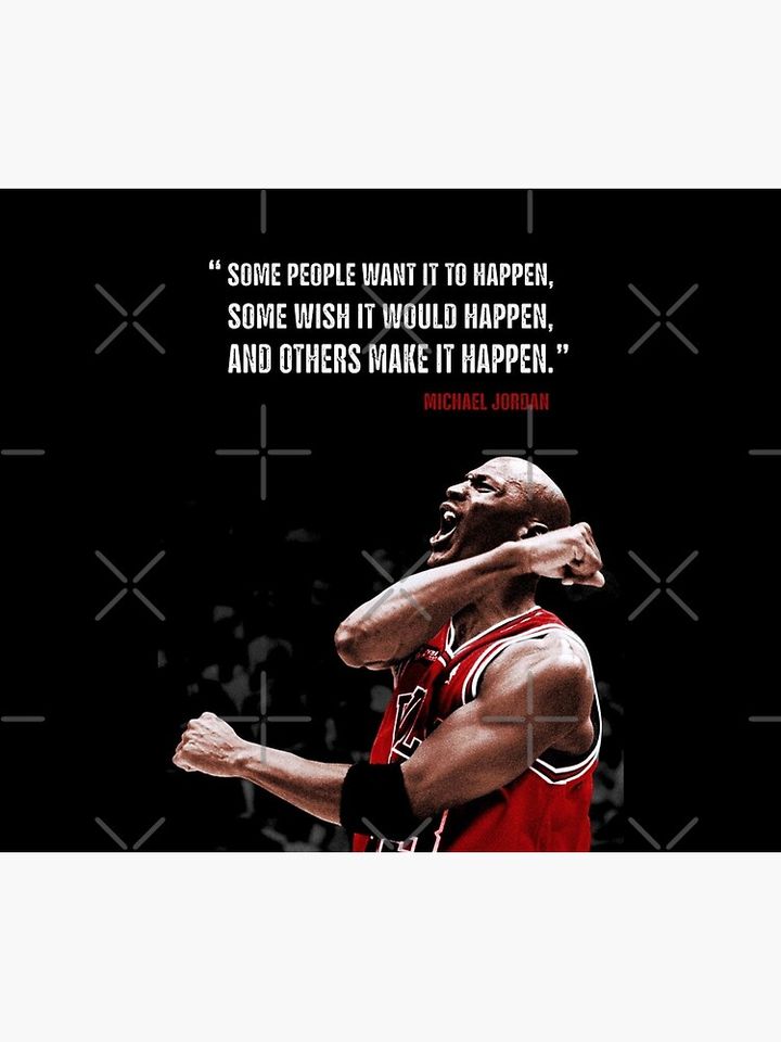 Make it Happen - Michael Jordan Tapestry