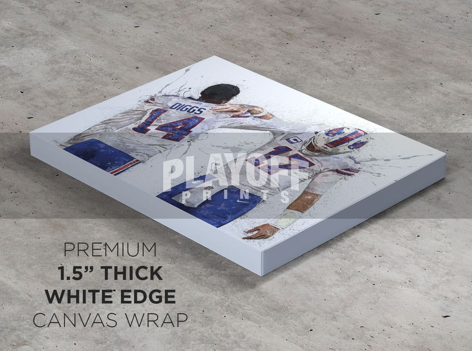 Josh Allen and Stefon Diggs Poster