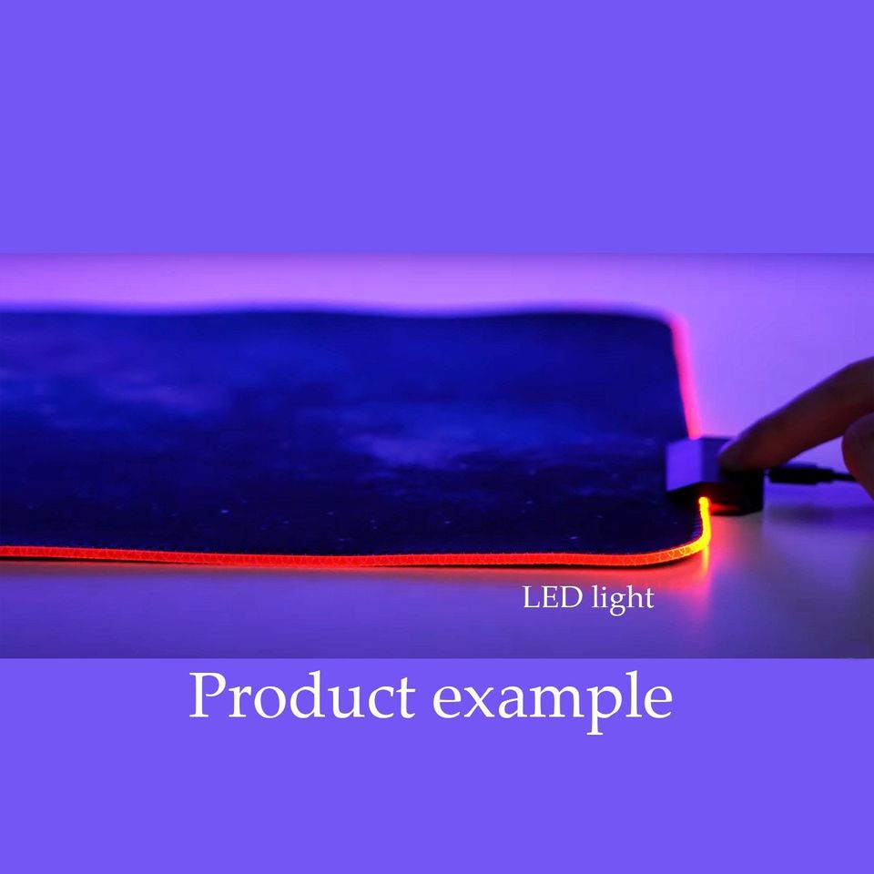 Resident Evil Gaming LED RGB mouse pads