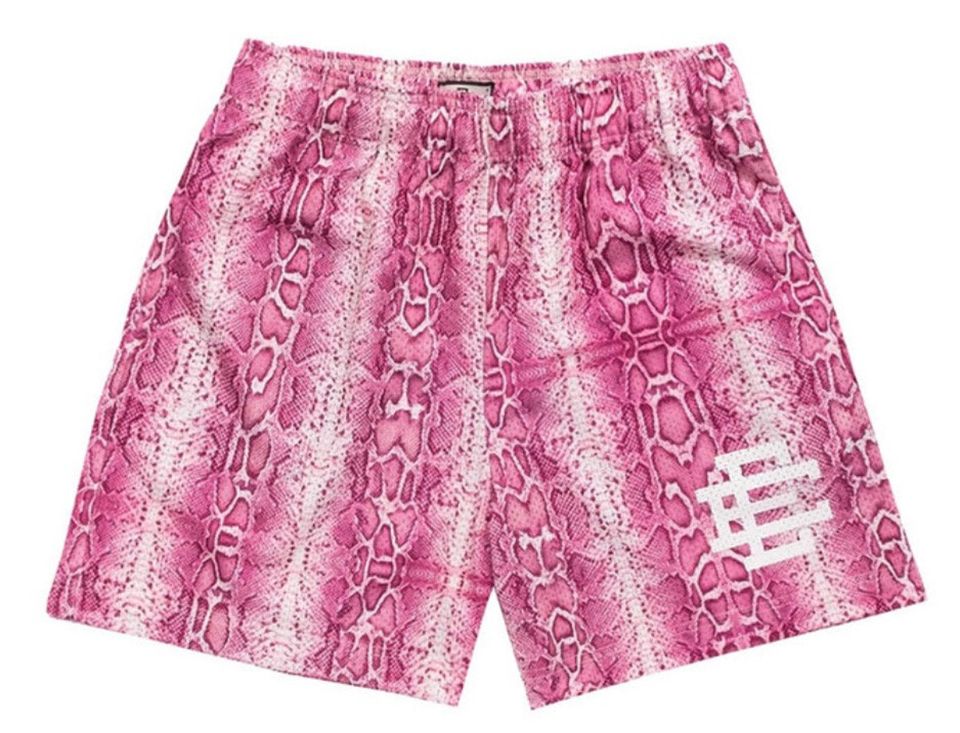 eric emanuel snake skin summer shorts