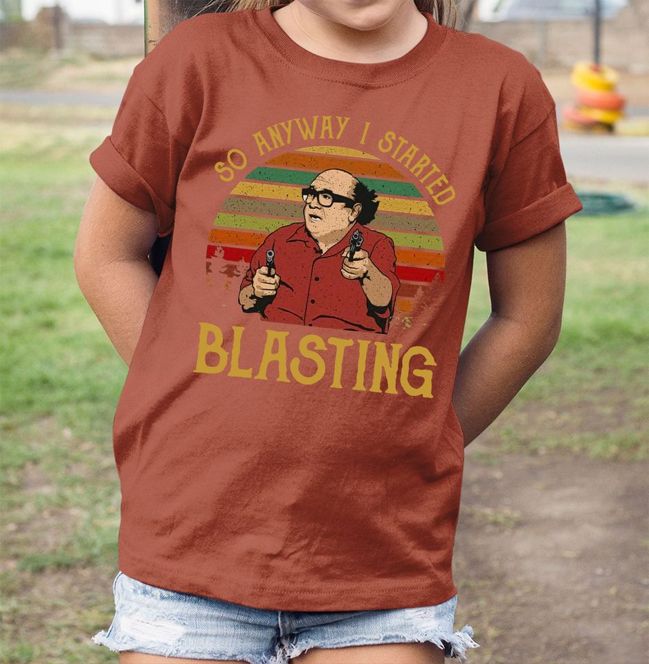 Vintage So Anyway I Started Blasting Shirt, Danny Devito T-Shirt