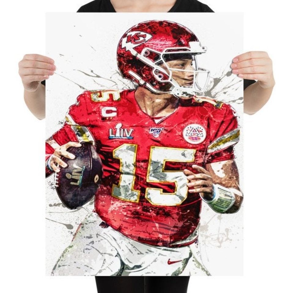 Patrick Mahomes Poster - Kansas City Chiefs