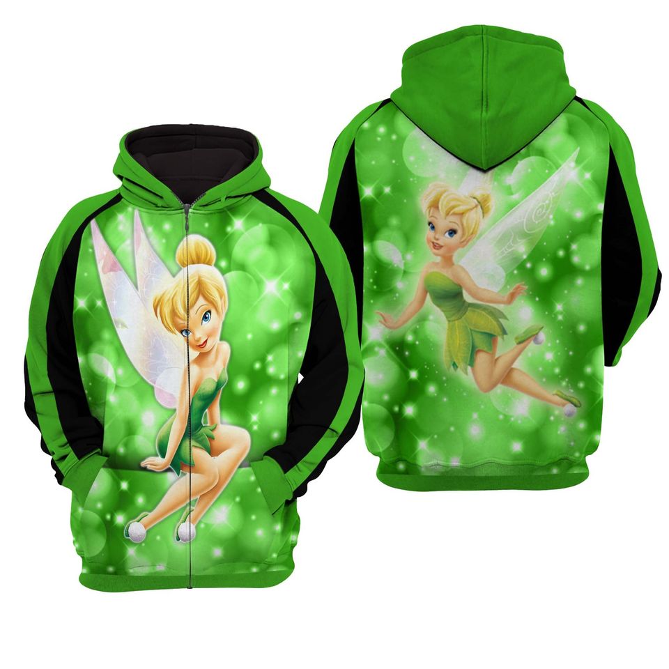 Tinker Bell | Disney 3D Hoodie