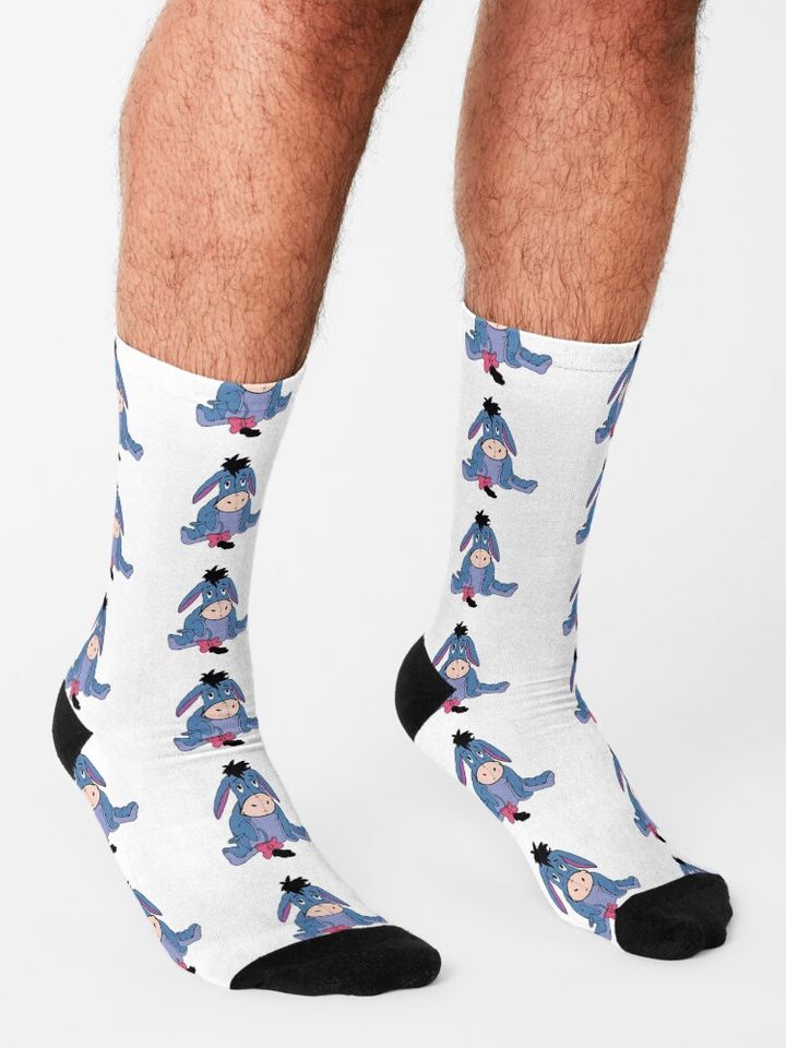 Eeyore drawing  Socks