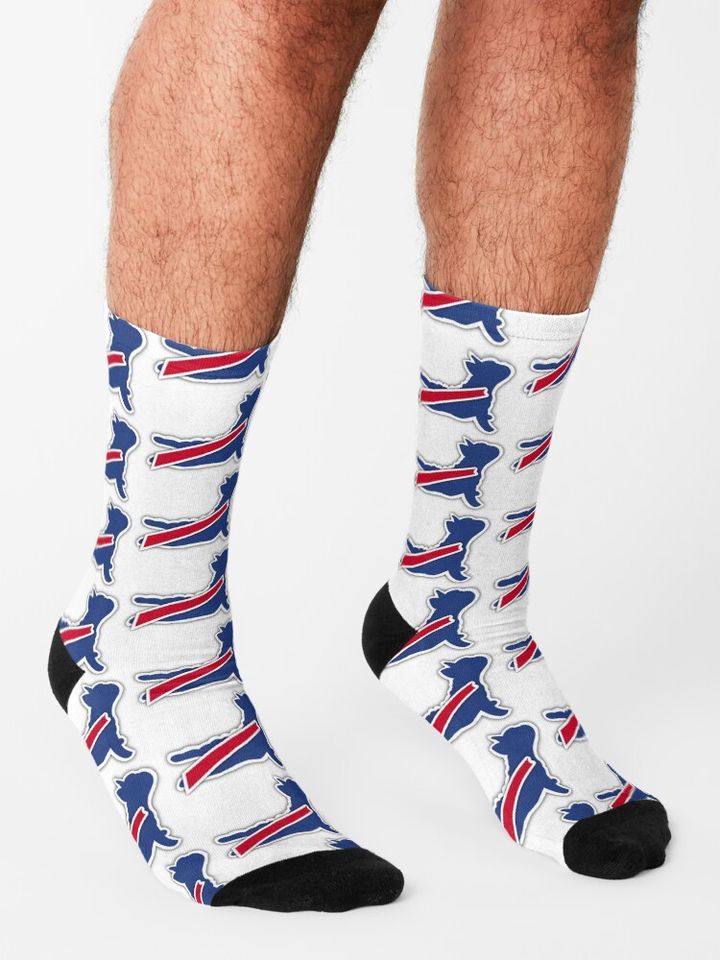 Buffalo Bills Frenchie  Socks