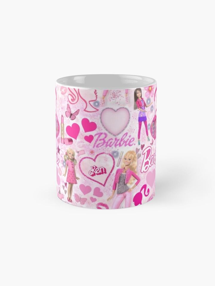 Barbie Collage Coffee Mug