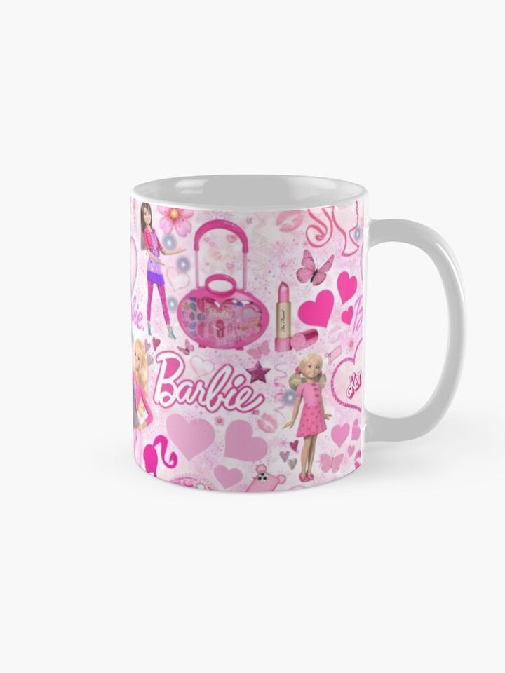 Barbie Collage Coffee Mug