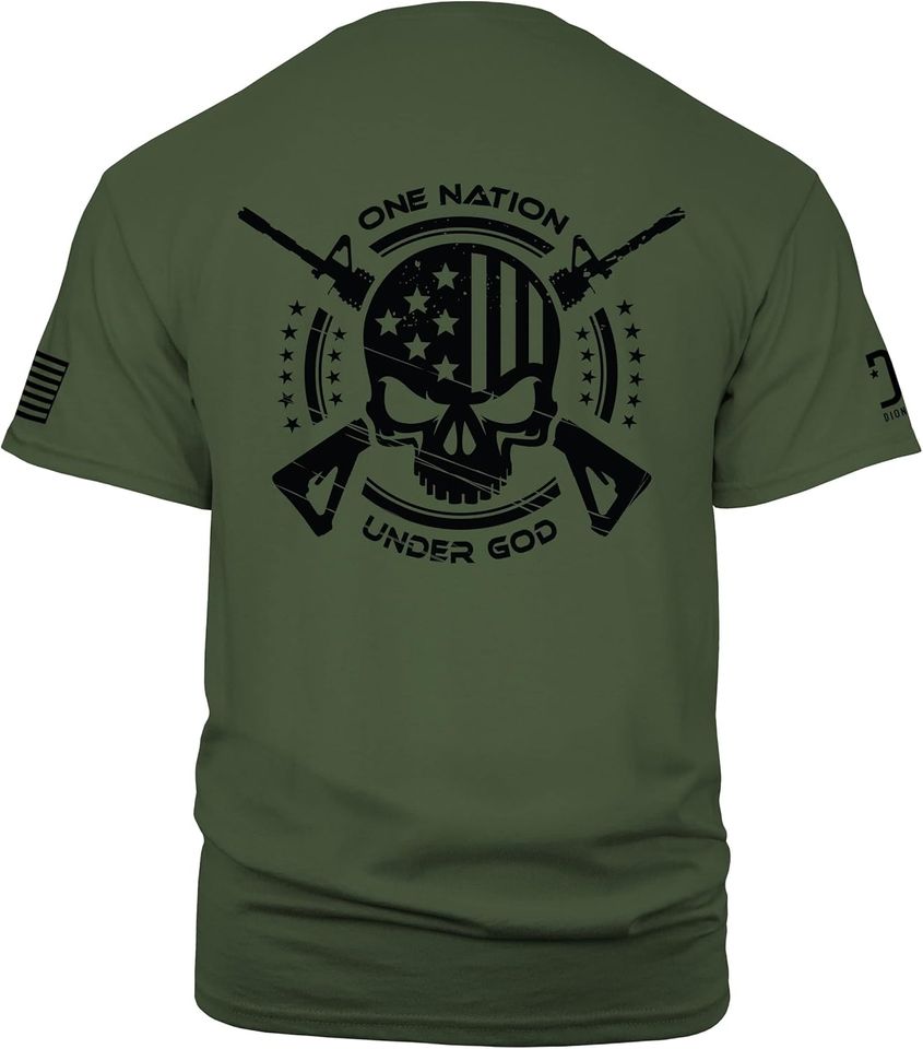 Dion Wear One Nation Under God Men's T-Shirt