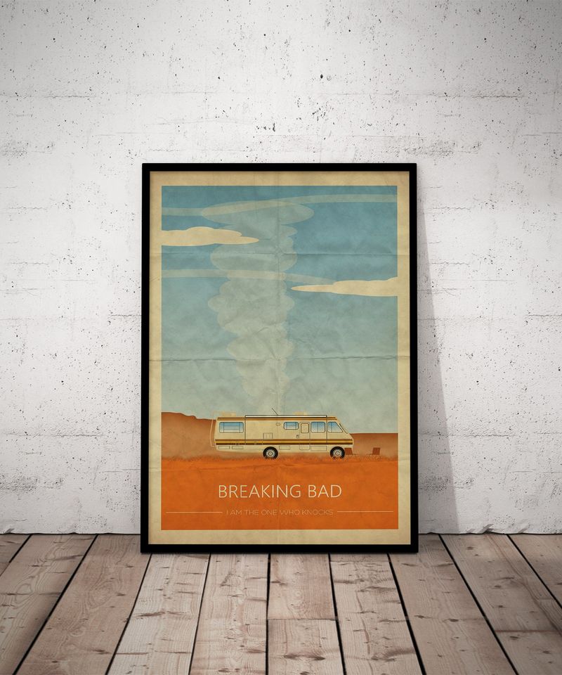 Breaking Bad Poster Walter White Breaking Bad