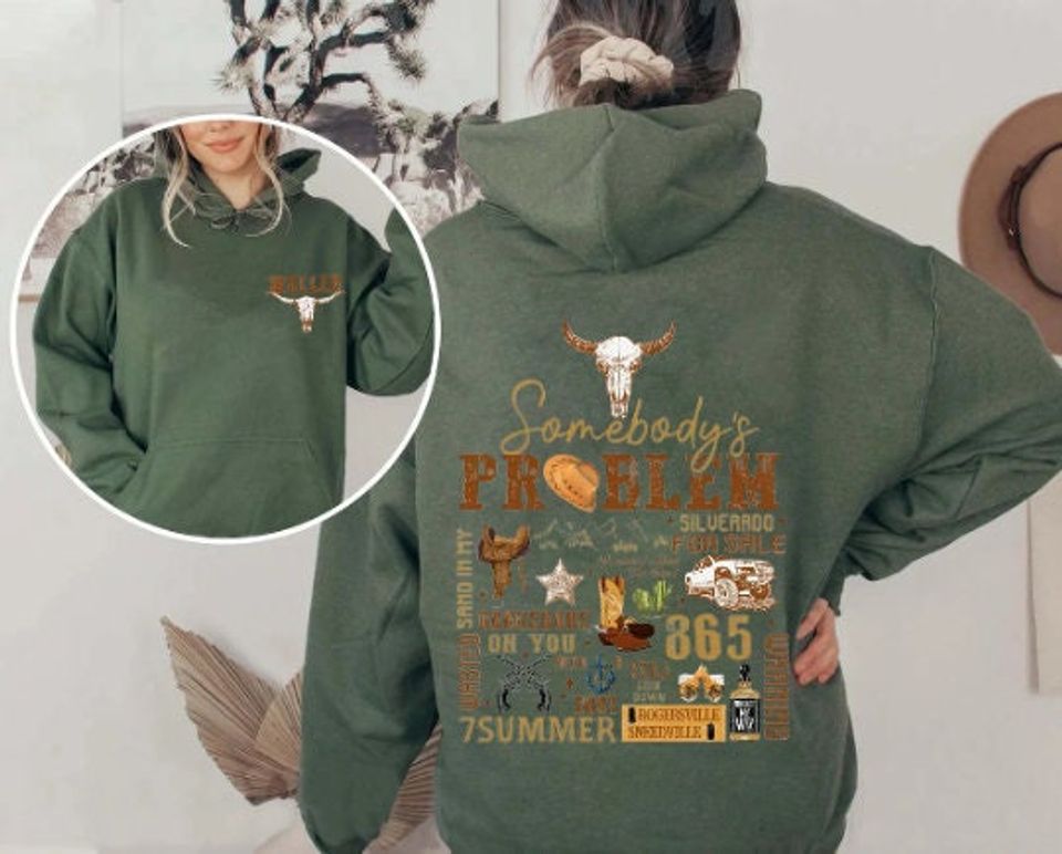 Retro Wallen Western 2 Sides Sweatshirt