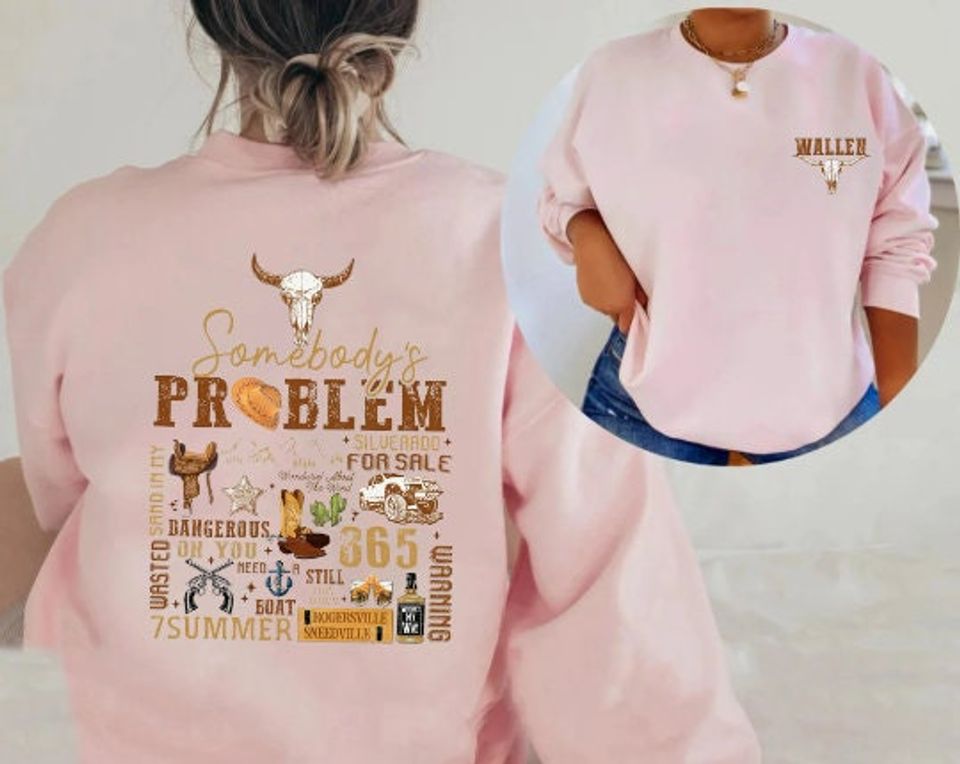 Retro Wallen Western 2 Sides Sweatshirt