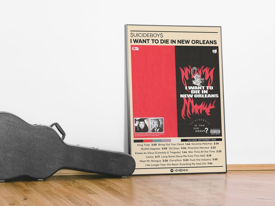 SuicideboyS Poster | I Want to Die in New Orleans Poster