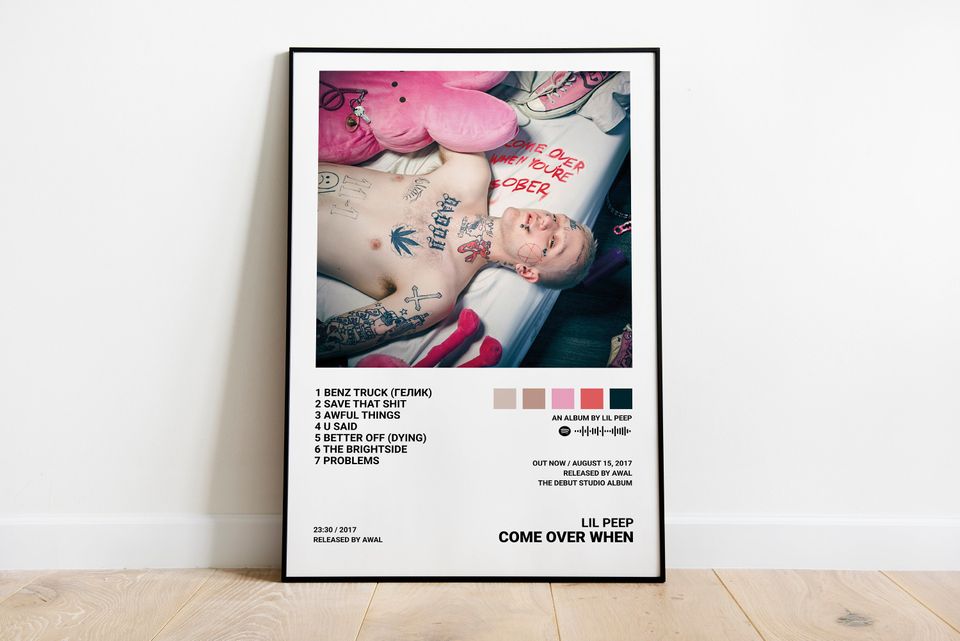 Lil Peep Posters / Come Over When You're Sober Poster