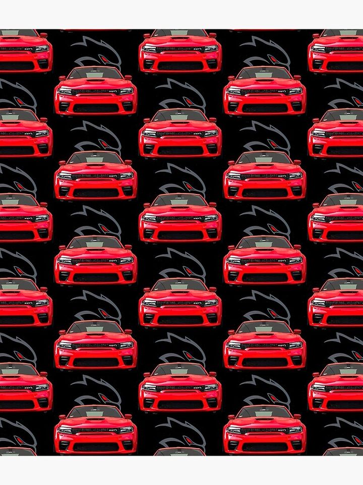 Red Hellcat Front Backpack