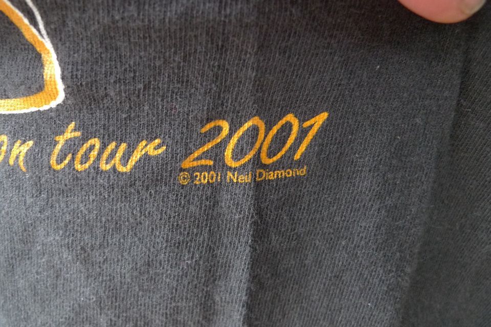 2001 Neil Diamond Concert Shirt