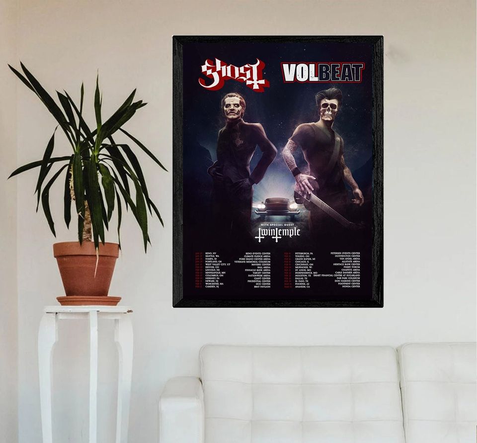 Ghost Tour North America 2022, Ghost Tour Concert Poster