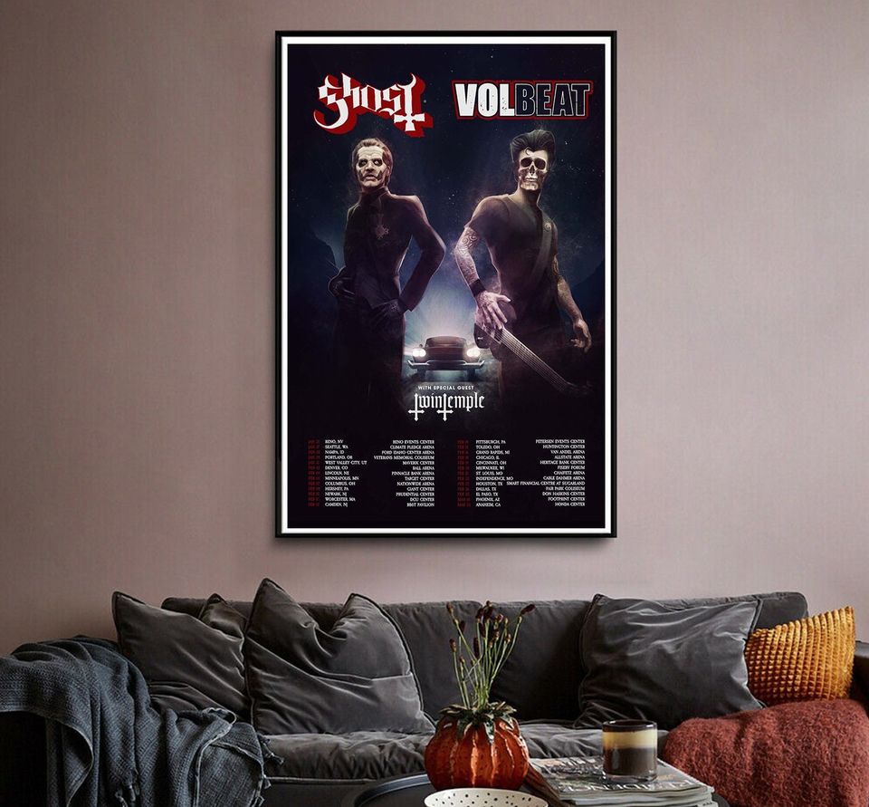 Ghost Tour North America 2022, Ghost Tour Concert Poster