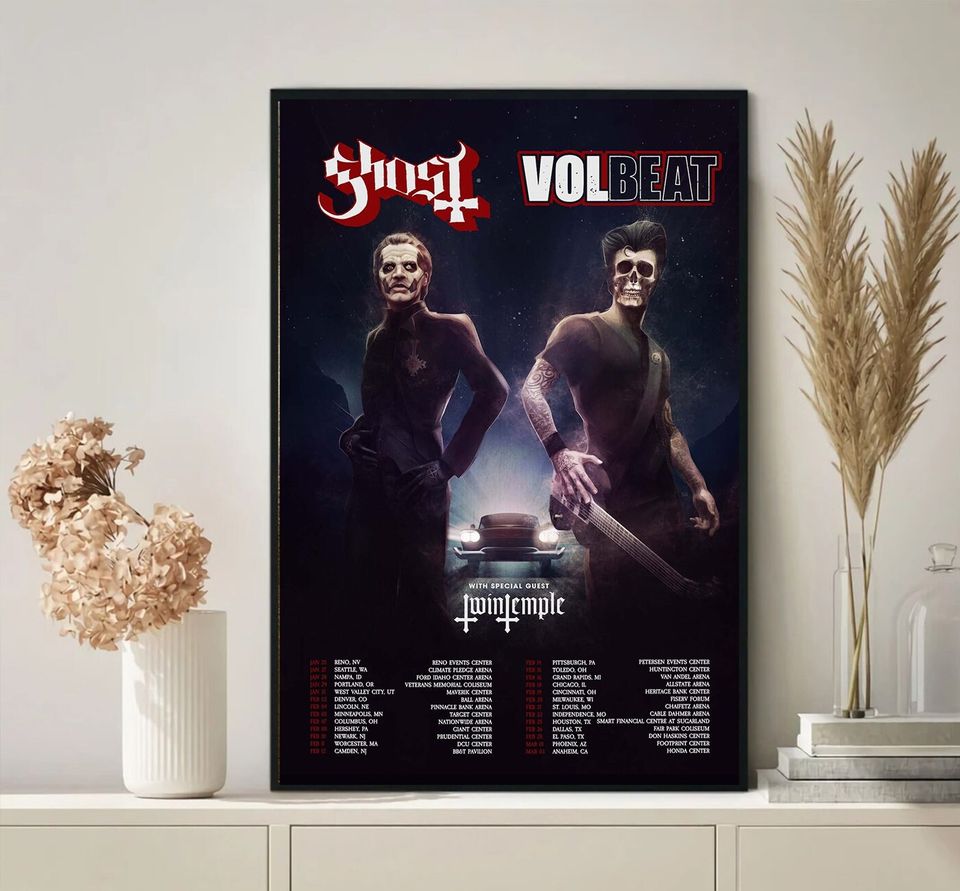 Ghost Tour North America 2022, Ghost Tour Concert Poster