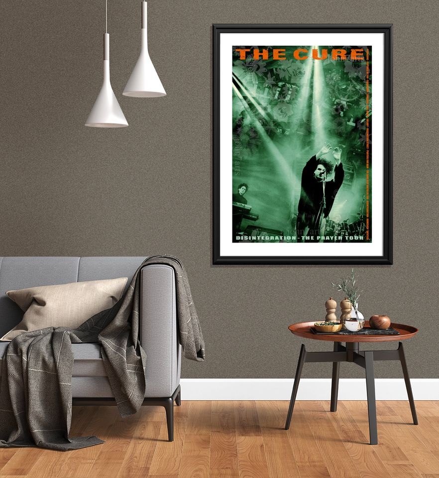 The Cure Disintegration Inspired Poster
