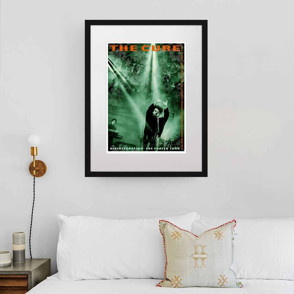 The Cure Disintegration Inspired Poster