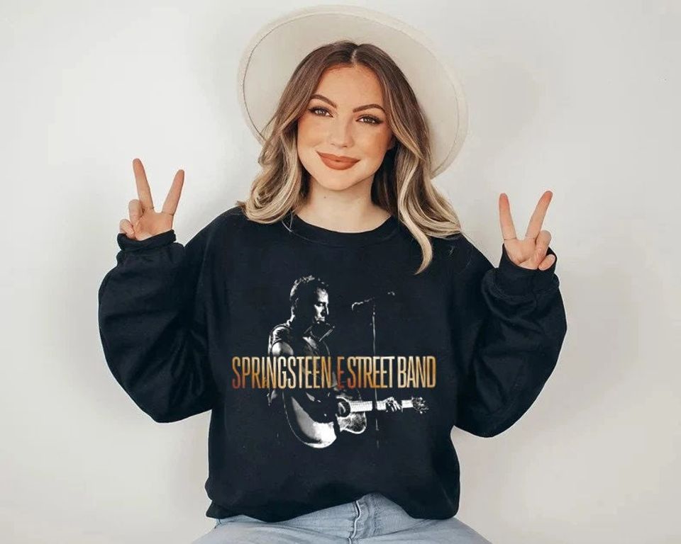 Bruce Springsteen & E Street Band First 2023 Rock Tour Double sided hoodie