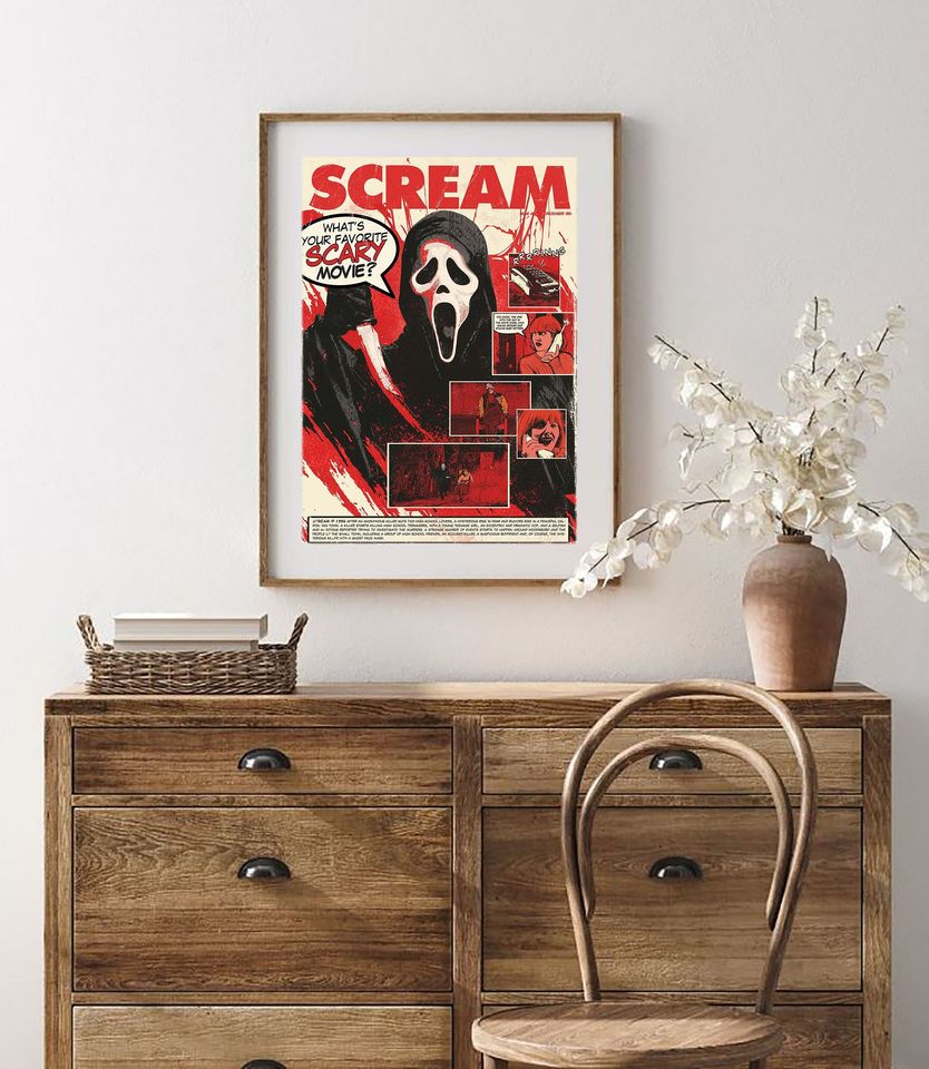 Scream Poster, Ghostface Poster