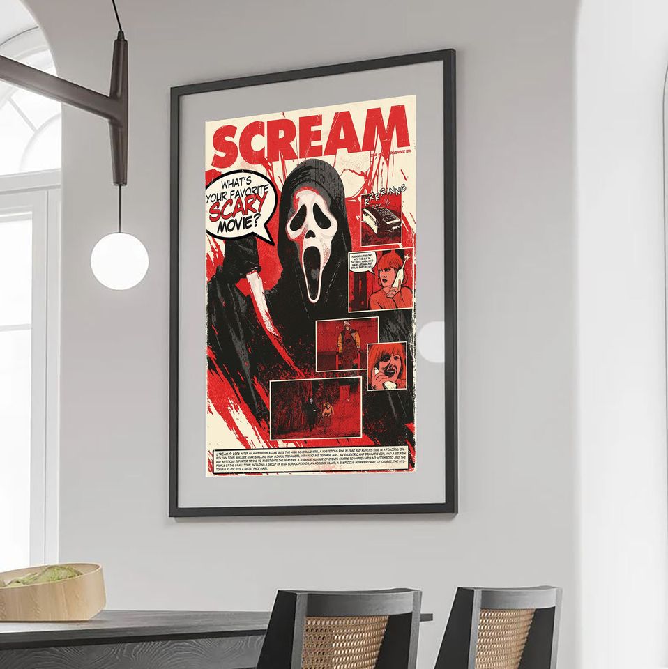 Scream Poster, Ghostface Poster