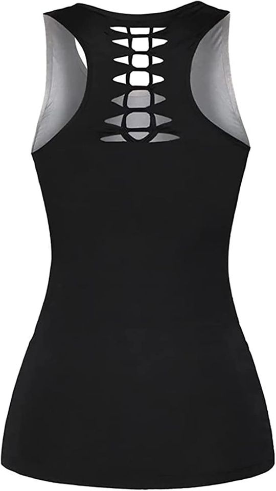 Sport Suit Wolf In The Forest Hollow Tank Top Legging Sets