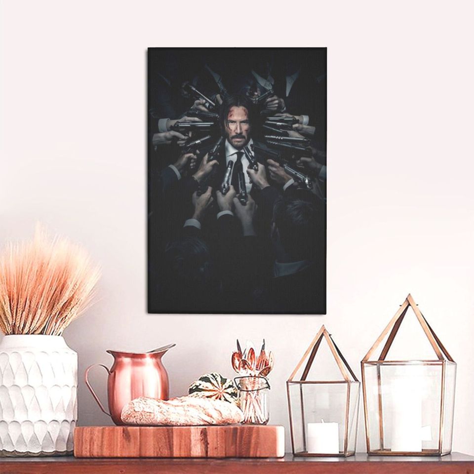 John Wick Poster, John Wick Poster Print, Movie Poster