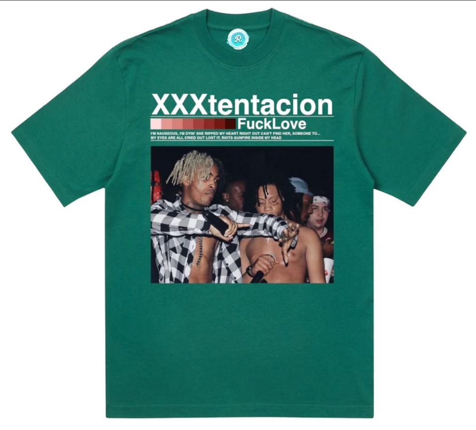 XXXTentacion Custom T-shirt-Tee- Music Gift