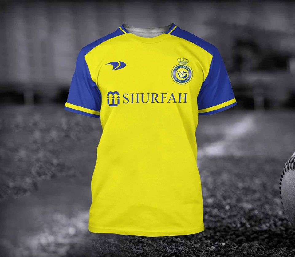 Ronaldo 7 Player Home Football 3D Tshirt