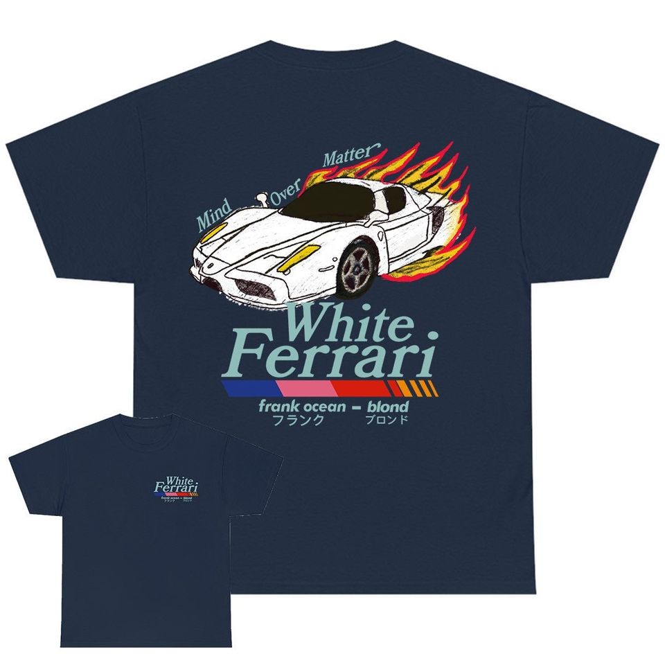 Frank Ocean BLOND WHITE FERRAR! Art Shirt
