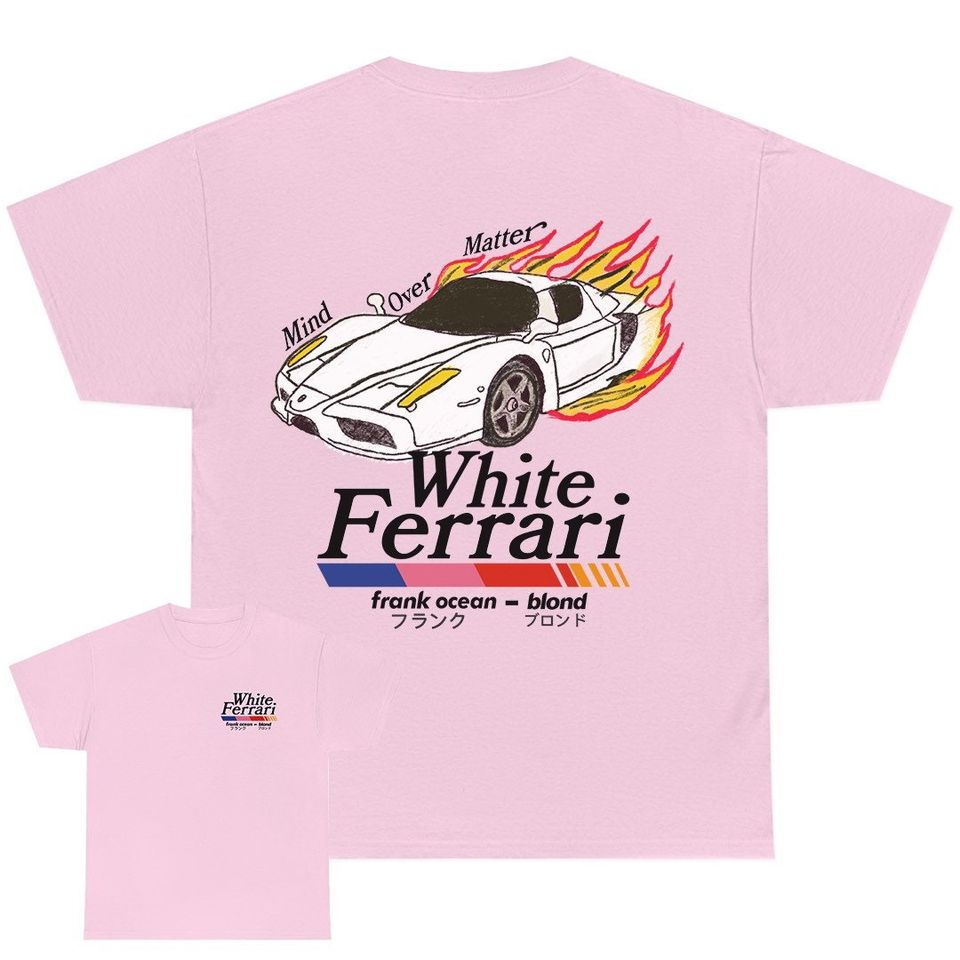 Frank Ocean BLOND WHITE FERRAR! Art Shirt