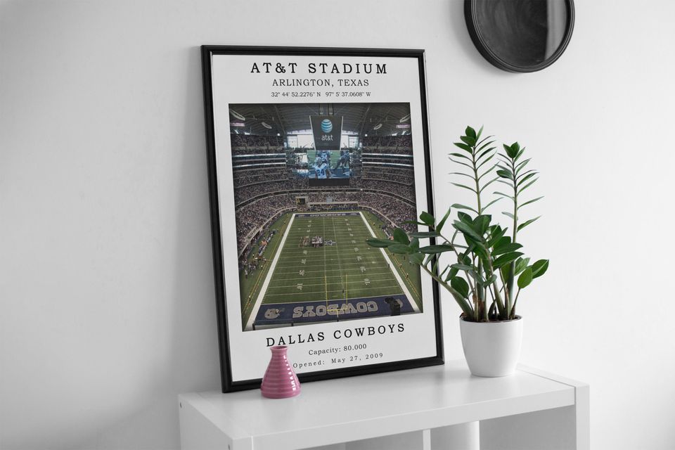 AT&T Stadium Dallas Cowboys Poster