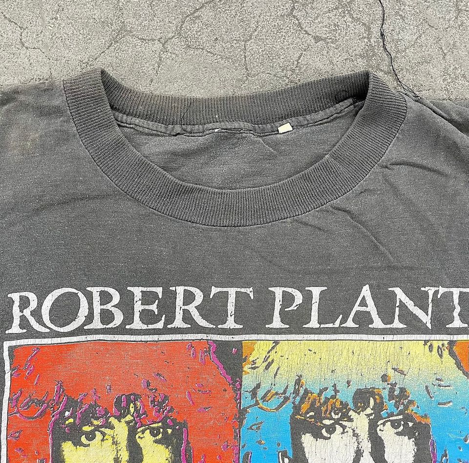 Vintage Robert Plant Tee Retro 1990s Manic