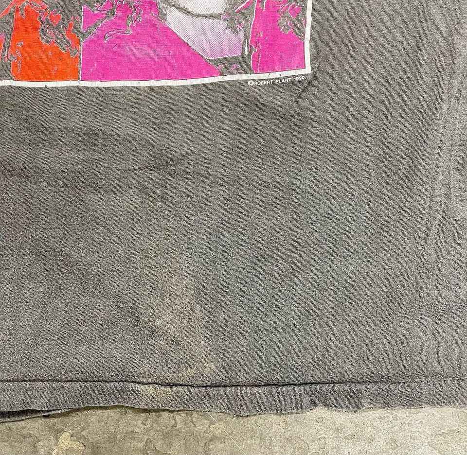 Vintage Robert Plant Tee Retro 1990s Manic