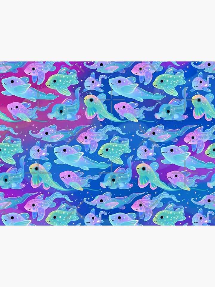 Chimera (ghost sharks) - Pet Bowls Mat