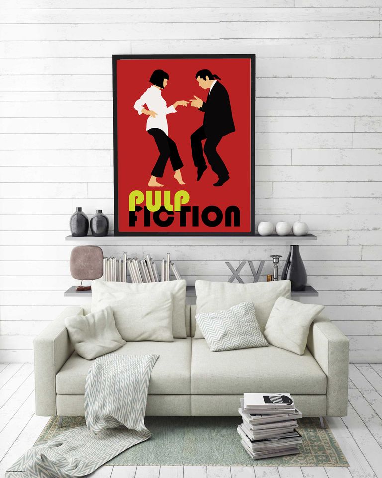 Pulp Fiction Mia and Vince dance, Uma Thurman Poster