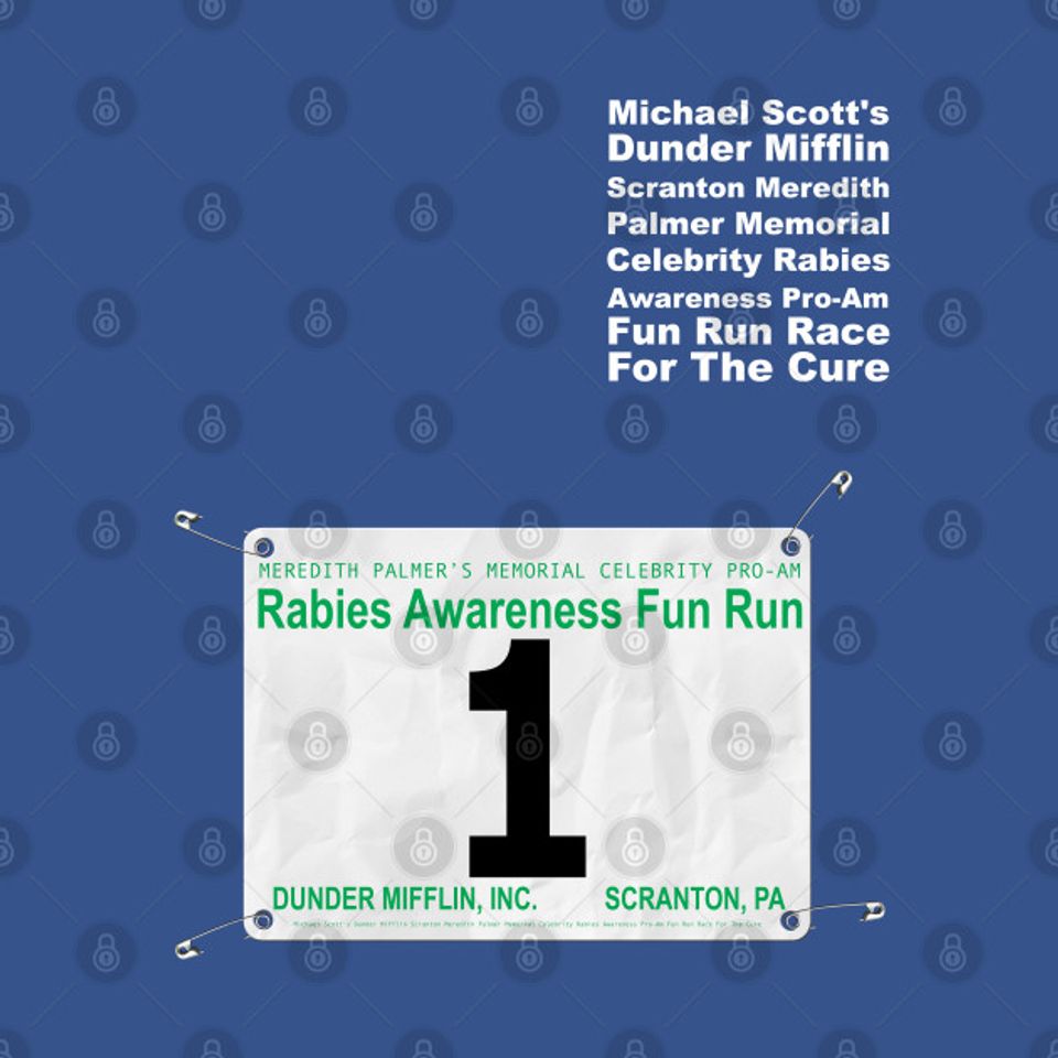 Dunder Mifflin Fun Run Race #1 (Michael Scott) - Paraholix - T-Shirt