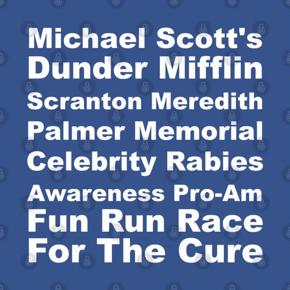 Dunder Mifflin Fun Run Race #1 (Michael Scott) - Paraholix - T-Shirt