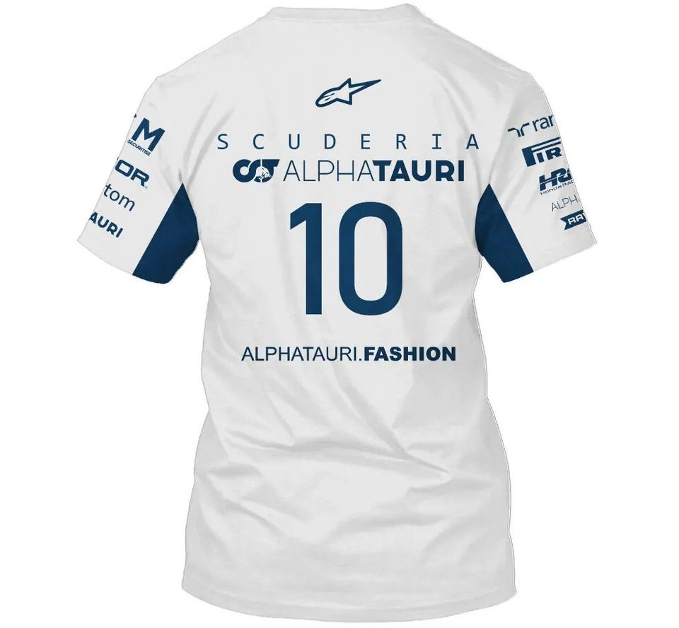 Alphatauri Hoodie 3D, Gasly Racing Team