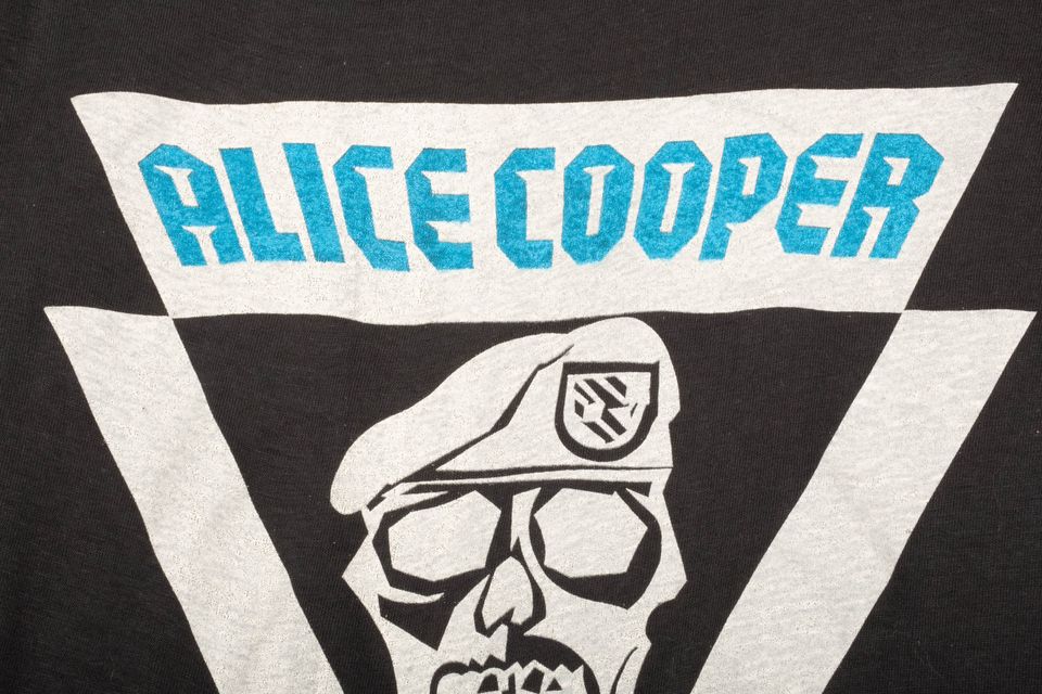 Vintage Alice Cooper 1981 Special Forces T-shirt