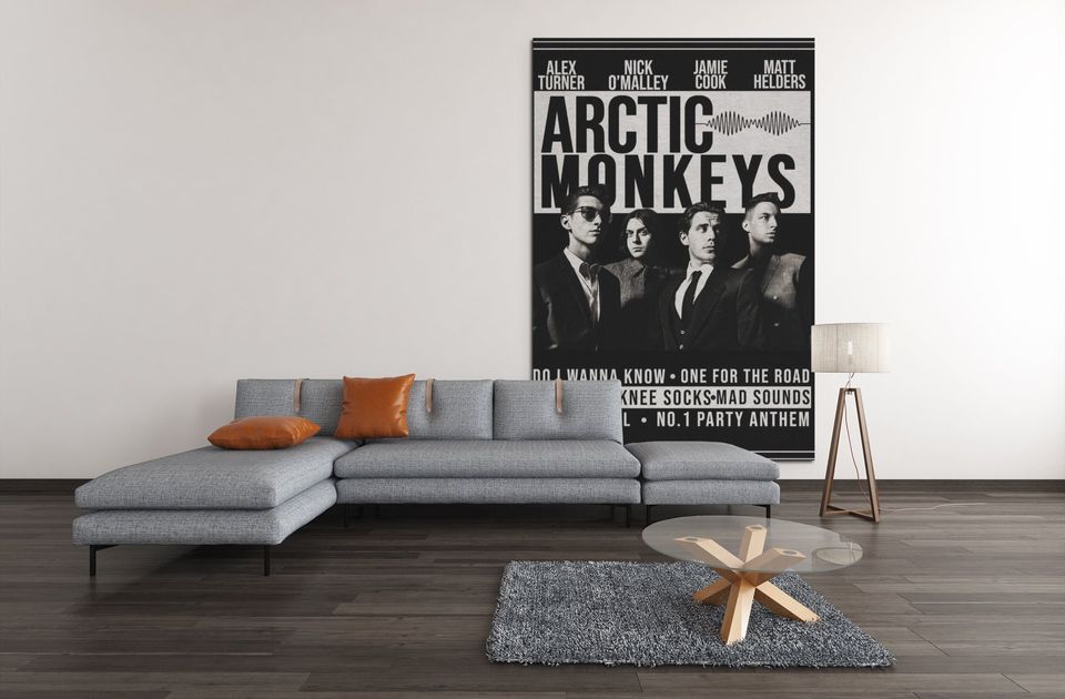 Arctic Monkeys Poster, Vintage Poster