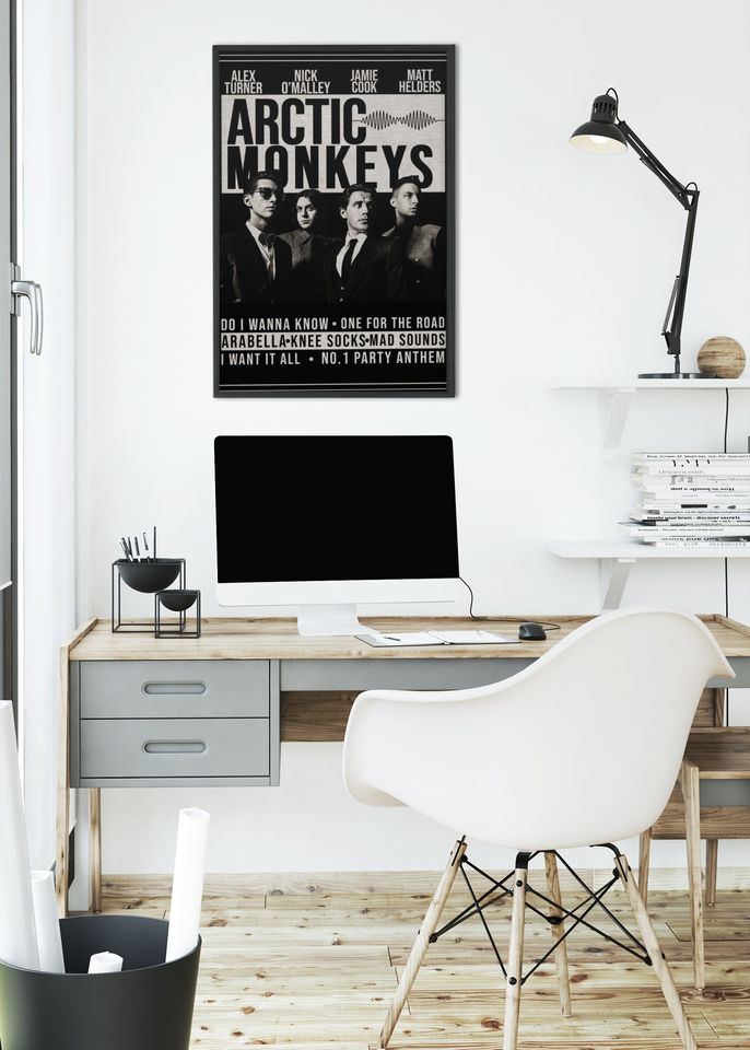 Arctic Monkeys Poster, Vintage Poster