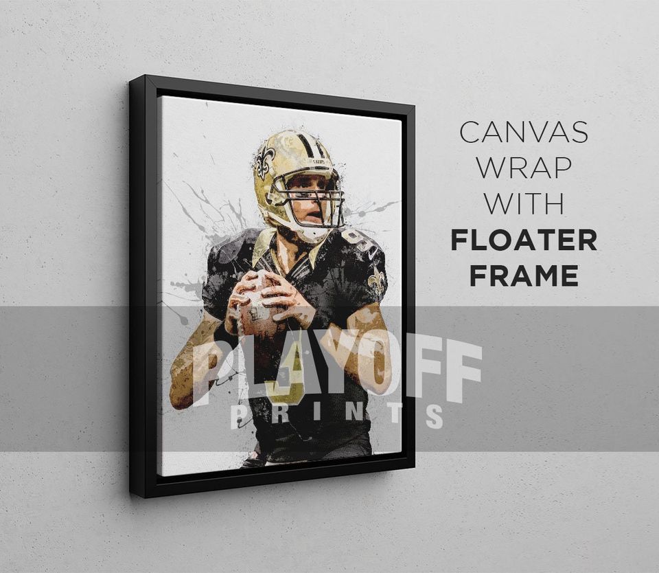 Drew Brees Poster, New Orleans Saints
