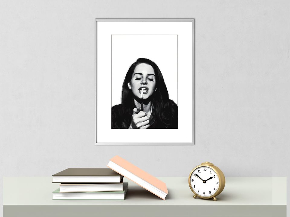 Lana Del Rey Ultraviolence Poster