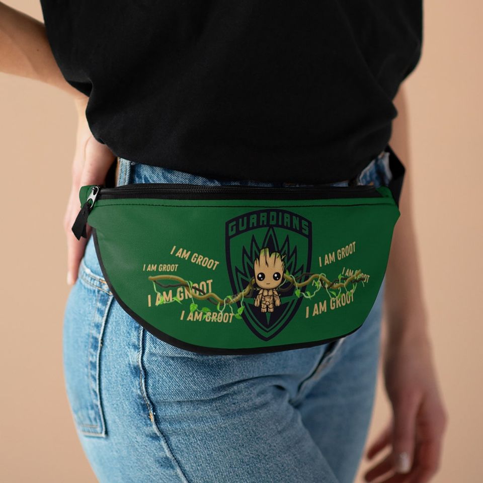 Groot Fanny Pack, Groot Bag, Guardians of the Galaxy Fanny Pack